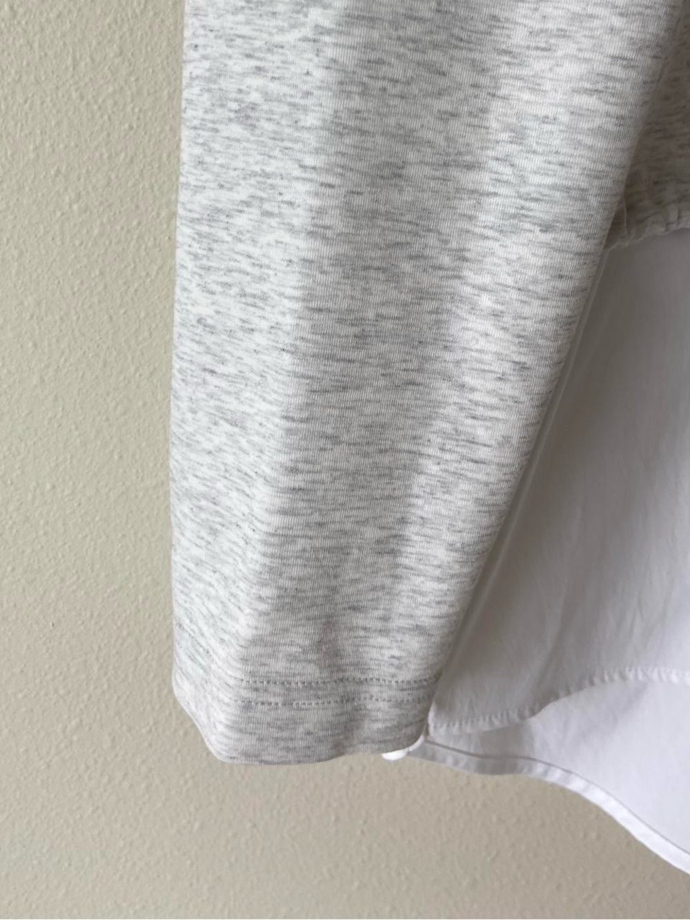 Athleta Top Shirt Gallery Layered Hoodie Pullover - Picture 5 of 8